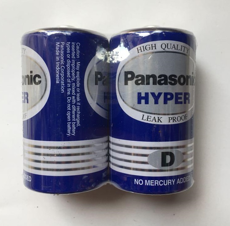 Pin đại D Panasonic Hyper - Vỉ 2 viên