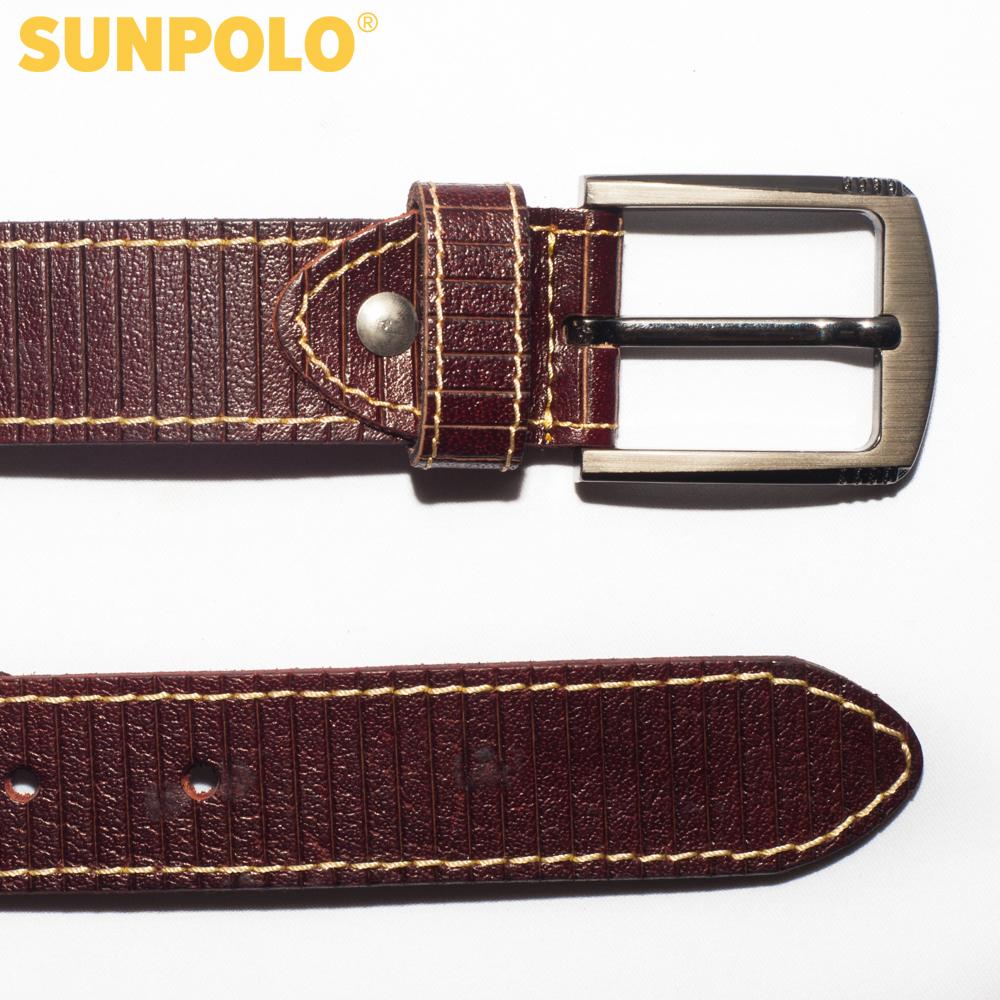 Men genuine leather belt BSMK25 (black, brown, dark brown)