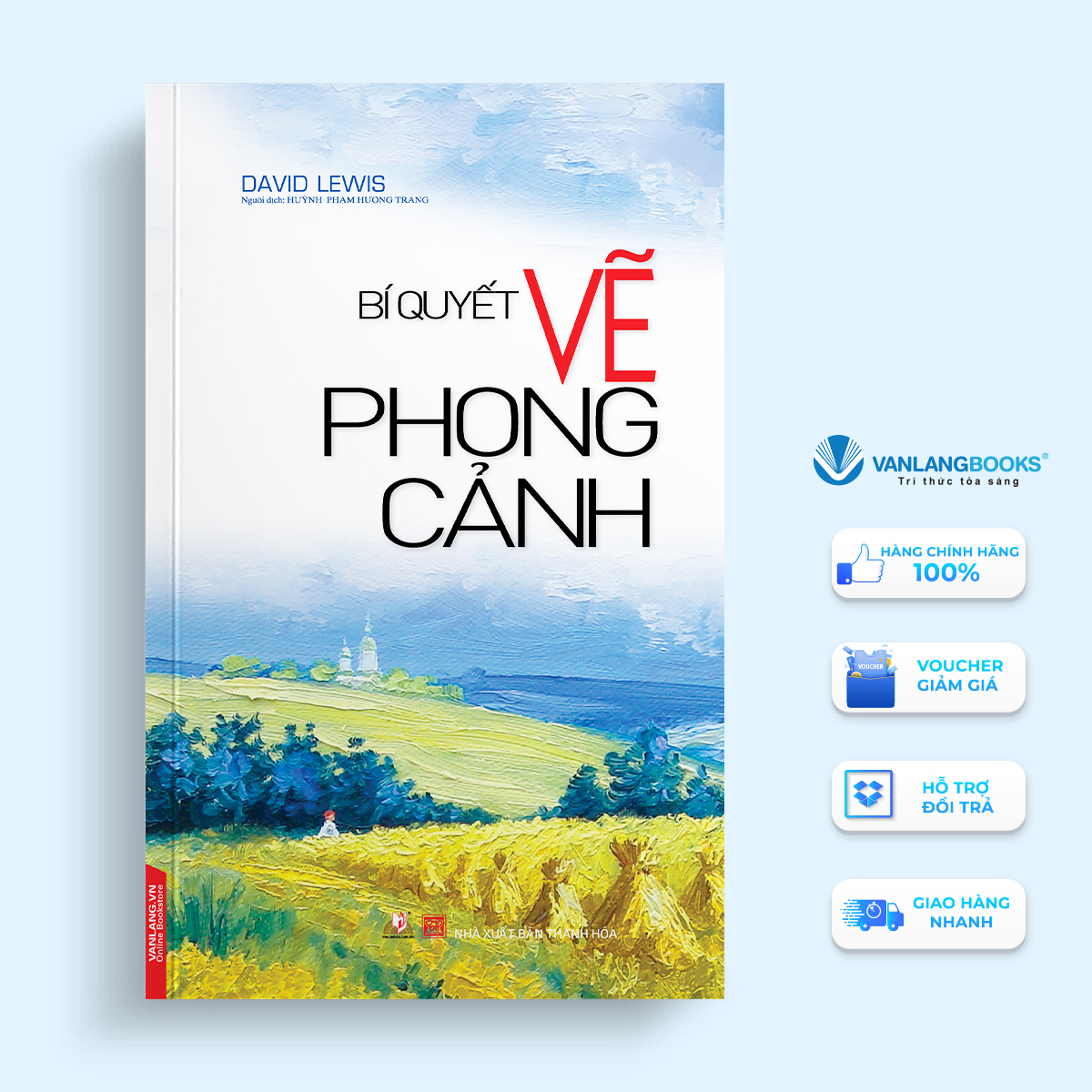 Sách Bí Quyết Vẽ Phong Cảnh-Vanlangbooks