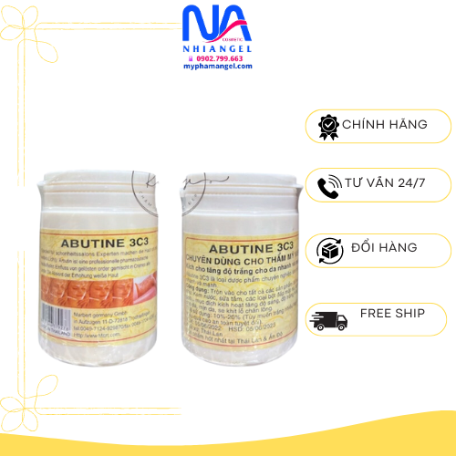 Kem kích trắng da body Arbutin 3C3 200g