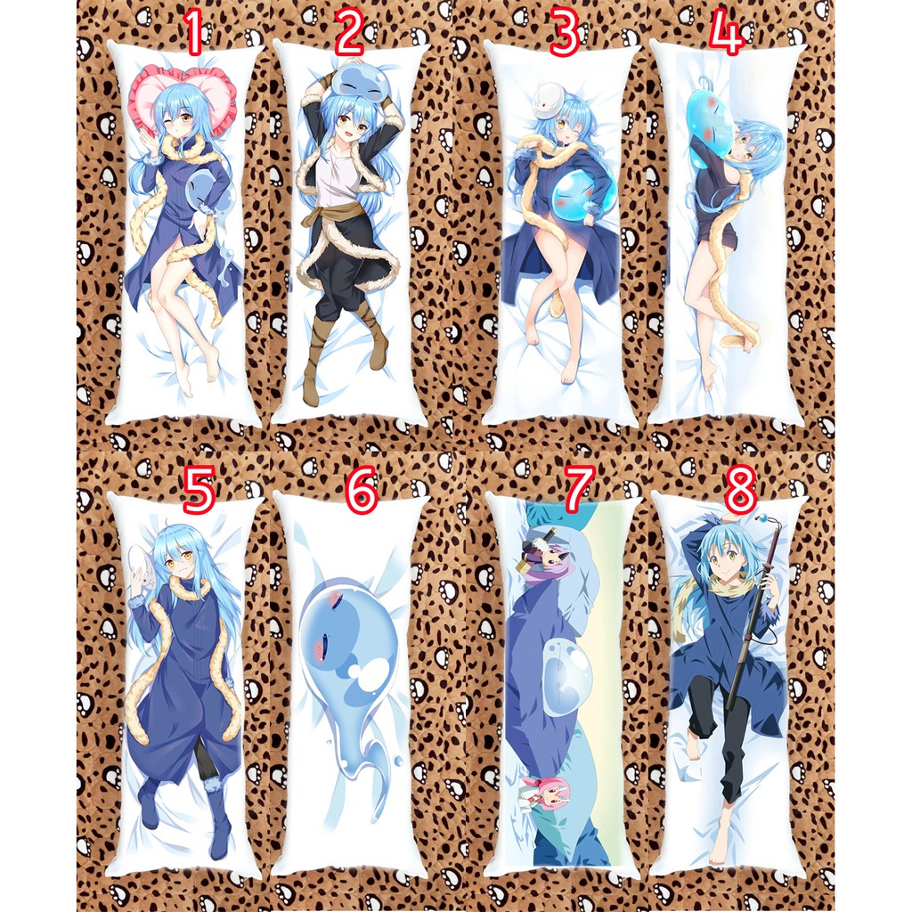 Gối ôm dài anime manga Tensei Shitara Slime Datta Ken Rimuru Tempest 1mx40cm