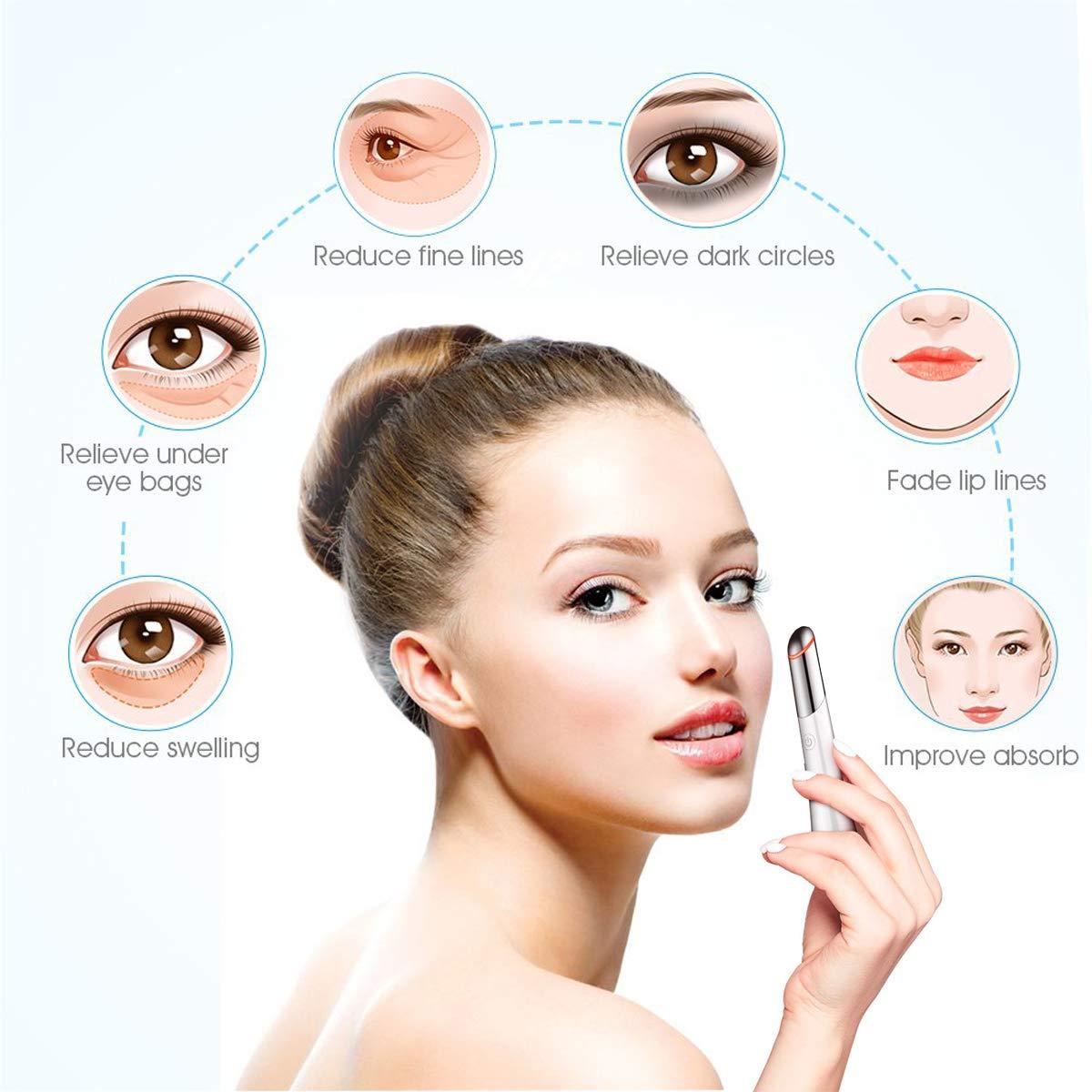 Máy massage mắt và mặt AOBERST giảm nhăn và quầng thâm