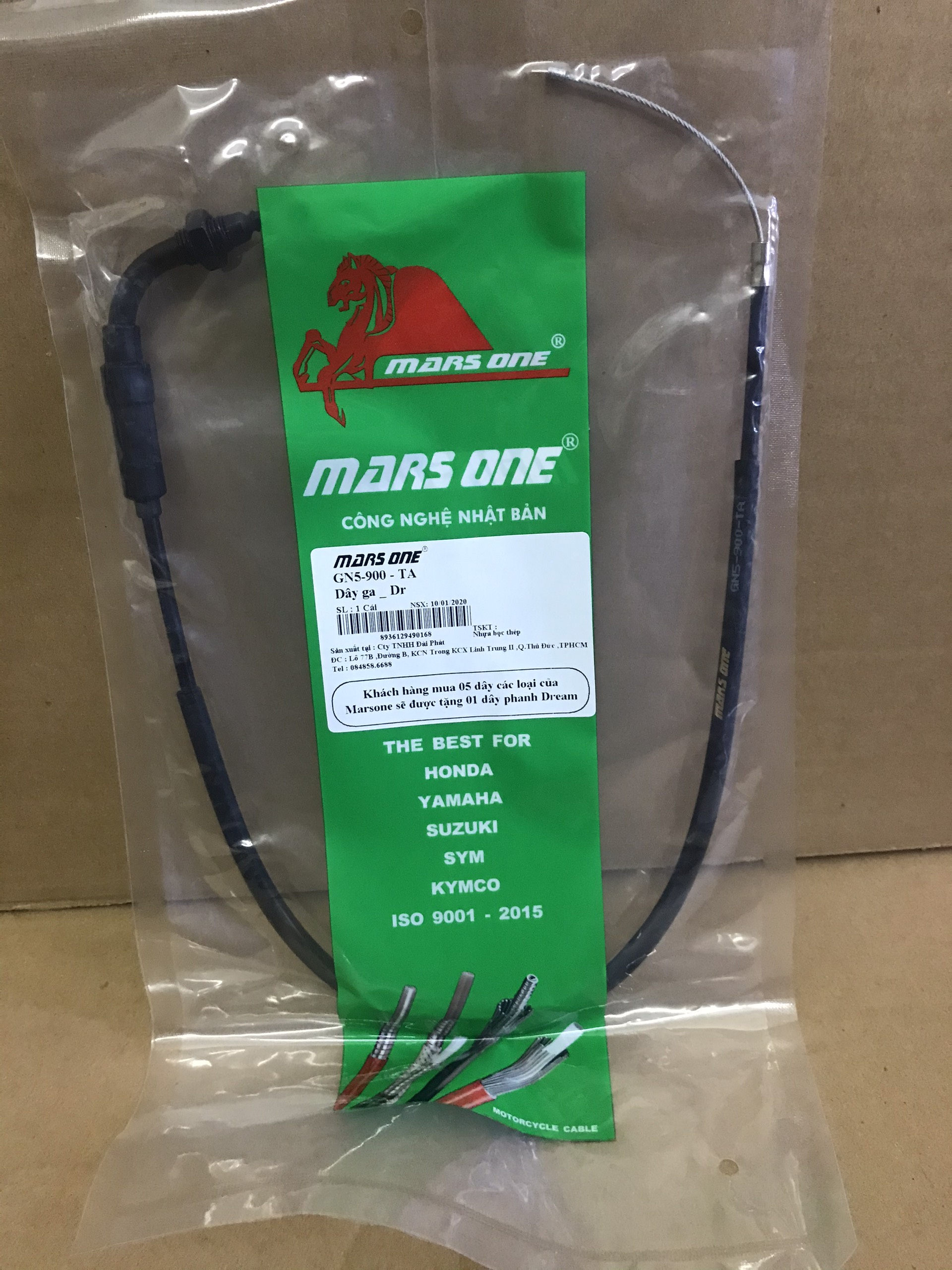 Dây ga Dream Mars one có tăng (GN5-900)