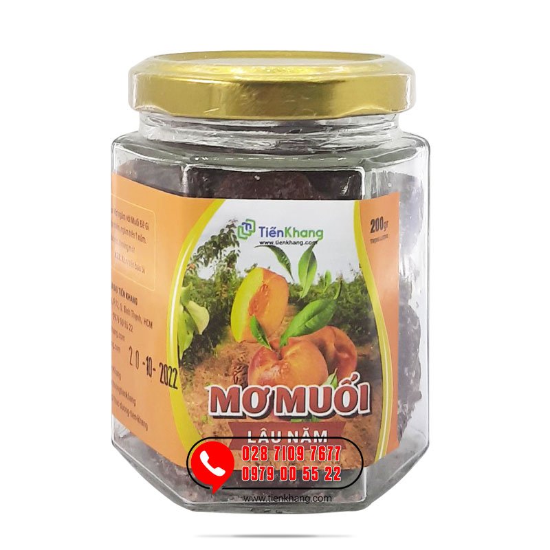 Mơ Muối Lâu Năm - Hũ (200gram)