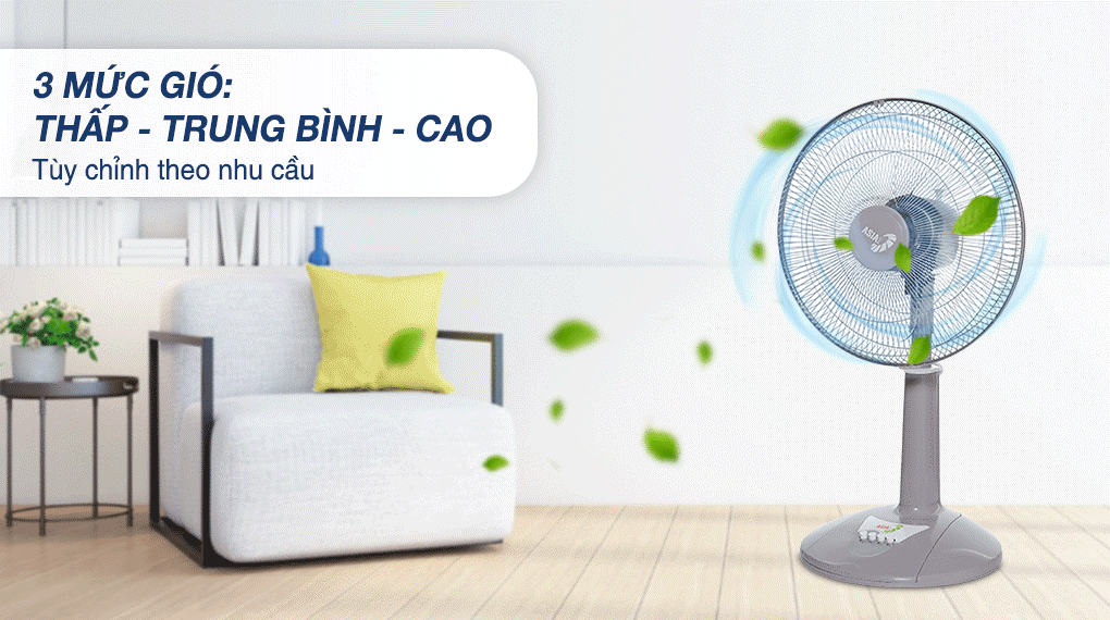 Quạt lửng Asia 3 cánh 55W (GIAO MÀU NGẪU NHIÊN)