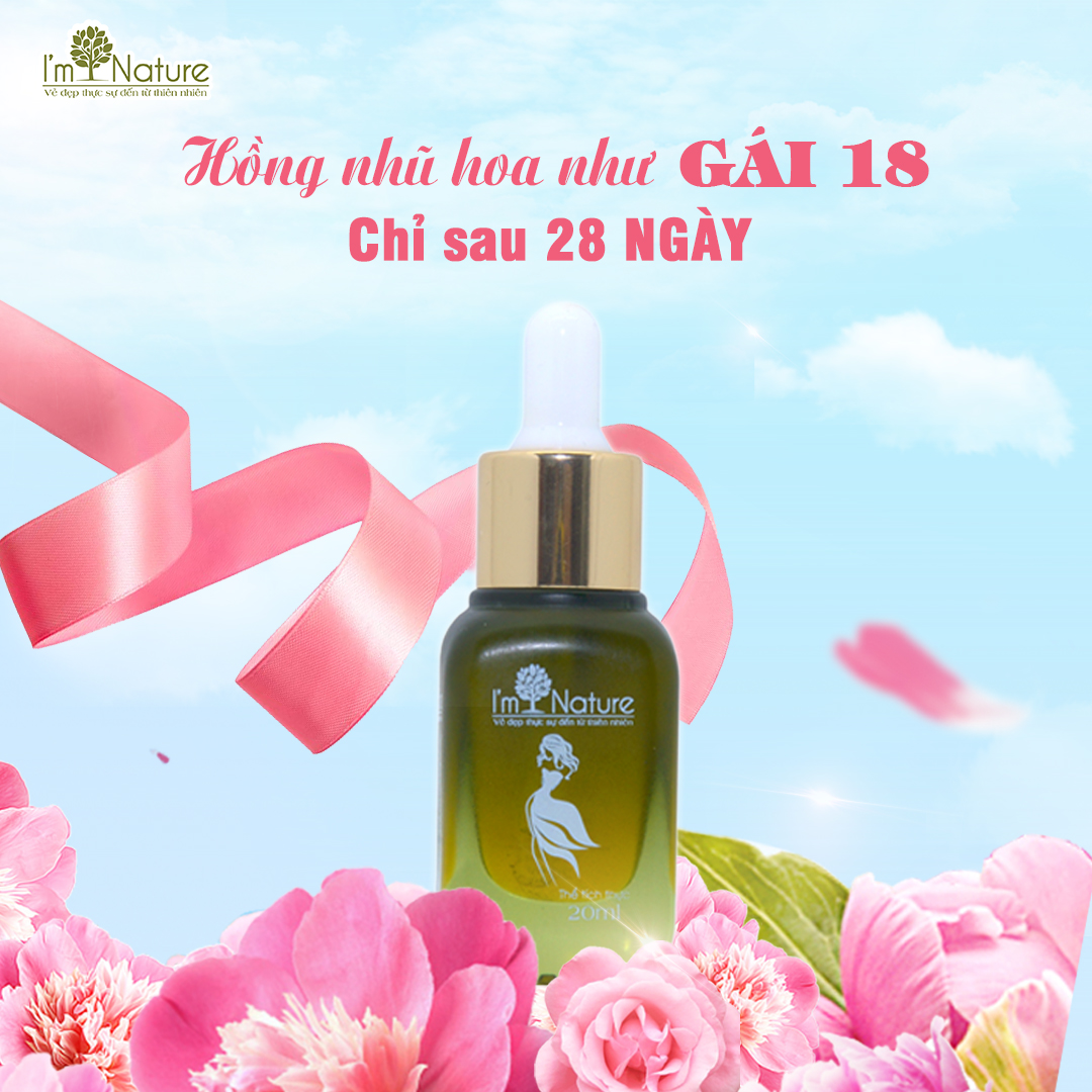 Serum Làm Hồng Môi - Nhũ Hoa - Vùng Kín