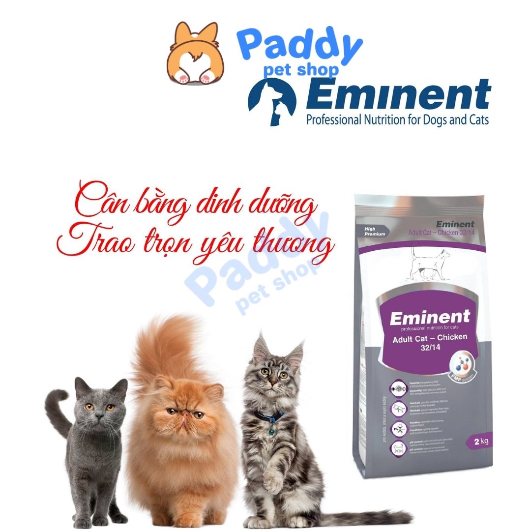 Hạt Dinh Dưỡng Eminent Cho Mèo Mọi Lứa Tuổi