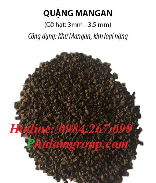 Combo Hạt lọc Mangan Filox gói 10kg