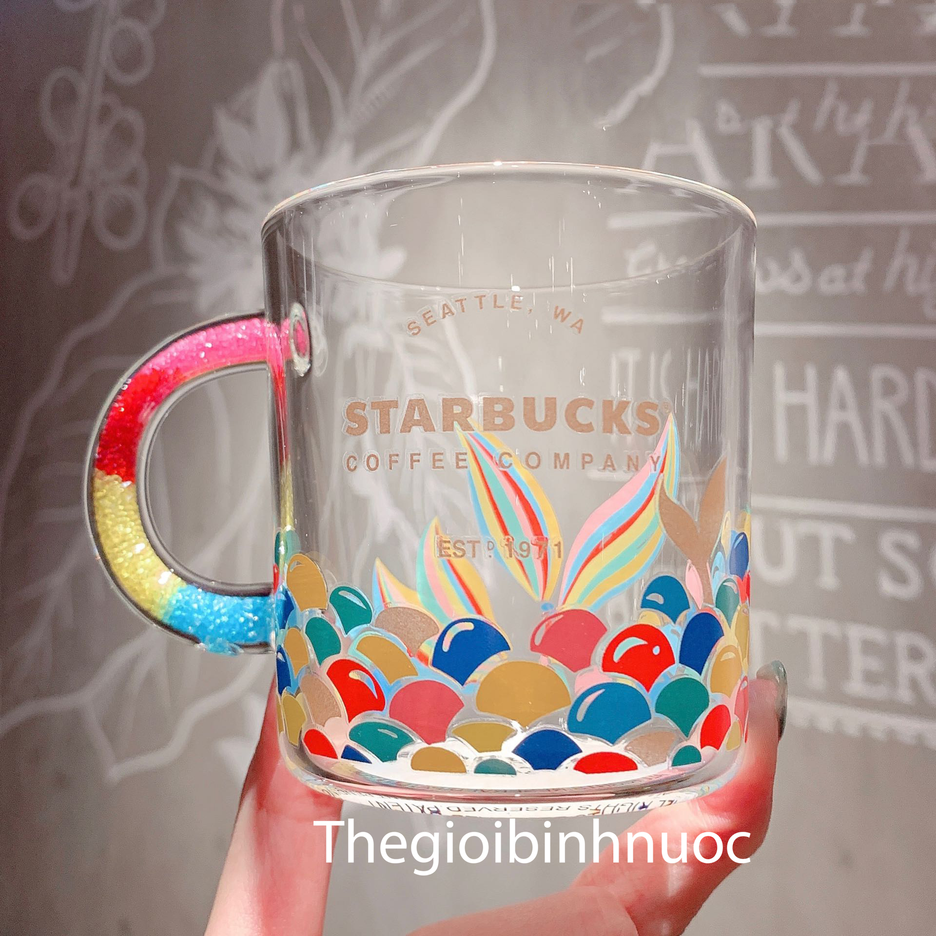 [HCM]Starbucks Glass Cup