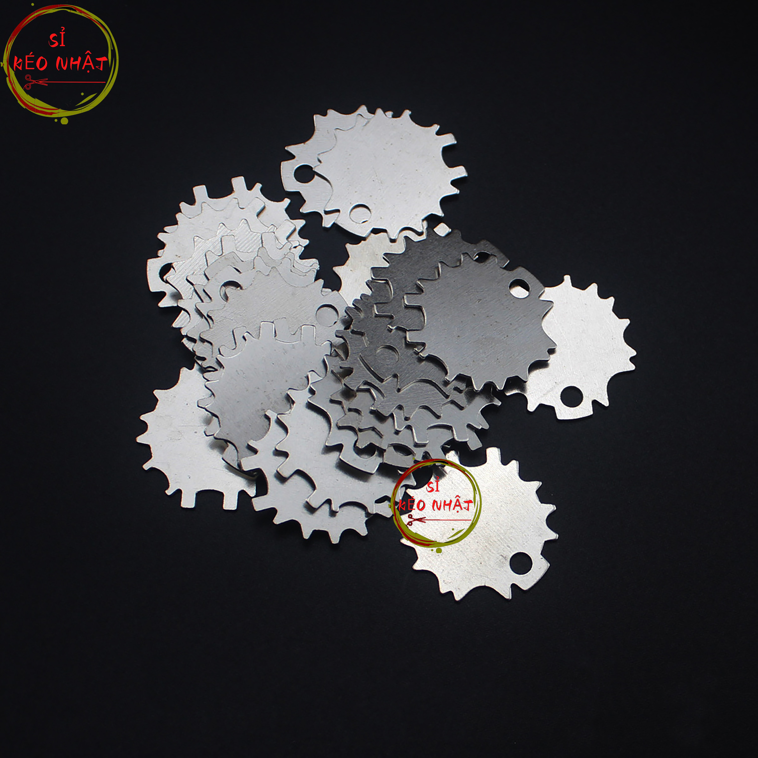 Dụng cụ chỉnh kéo cắt tóc tại nhà [Màu trắng chủng loại inox]