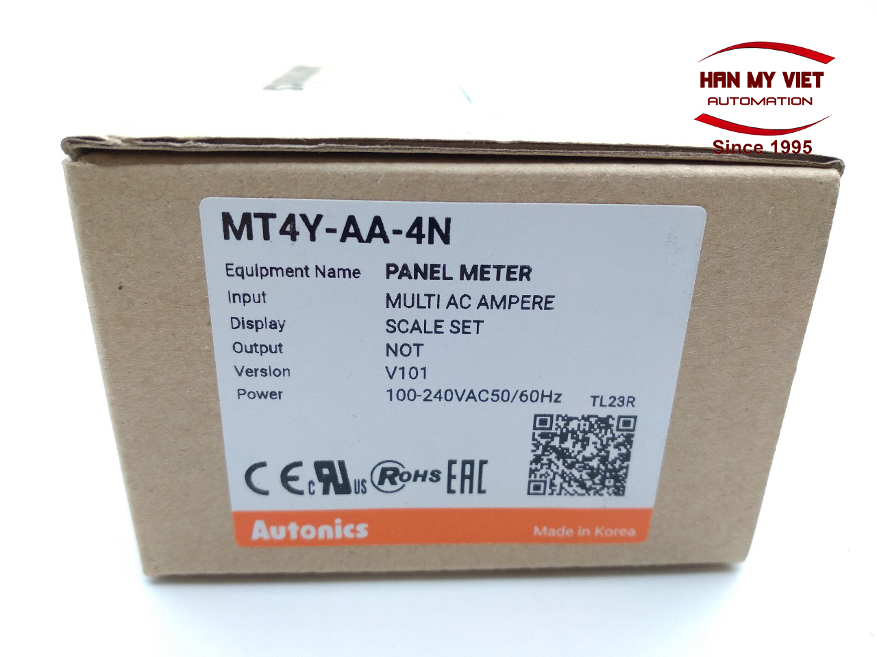 Đồng hồ đo đa năng (đo dòng điện xoay chiều AC) MT4Y-AA-4N