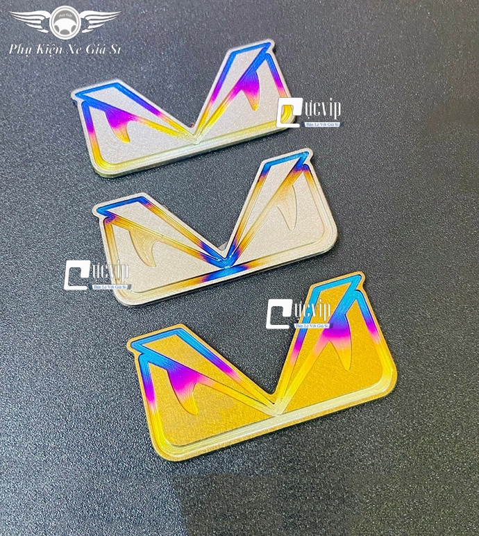 [HCM]Tem Dán Logo Mắt Cú Fendi Titan Cao Cấp MS3362