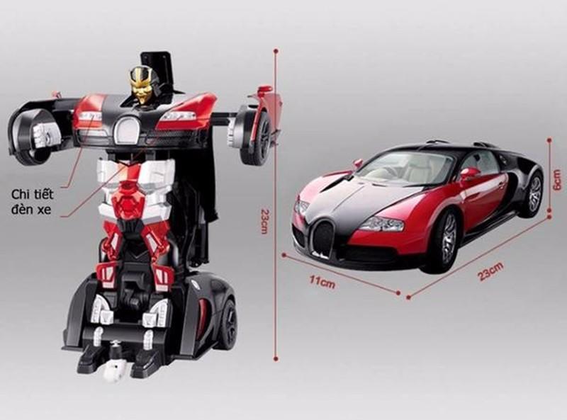 Đồ chơi ô tô biến hình rô bốt siêu chất cho bé
