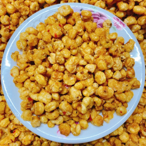 BẮP SẤY TỎI ỚT