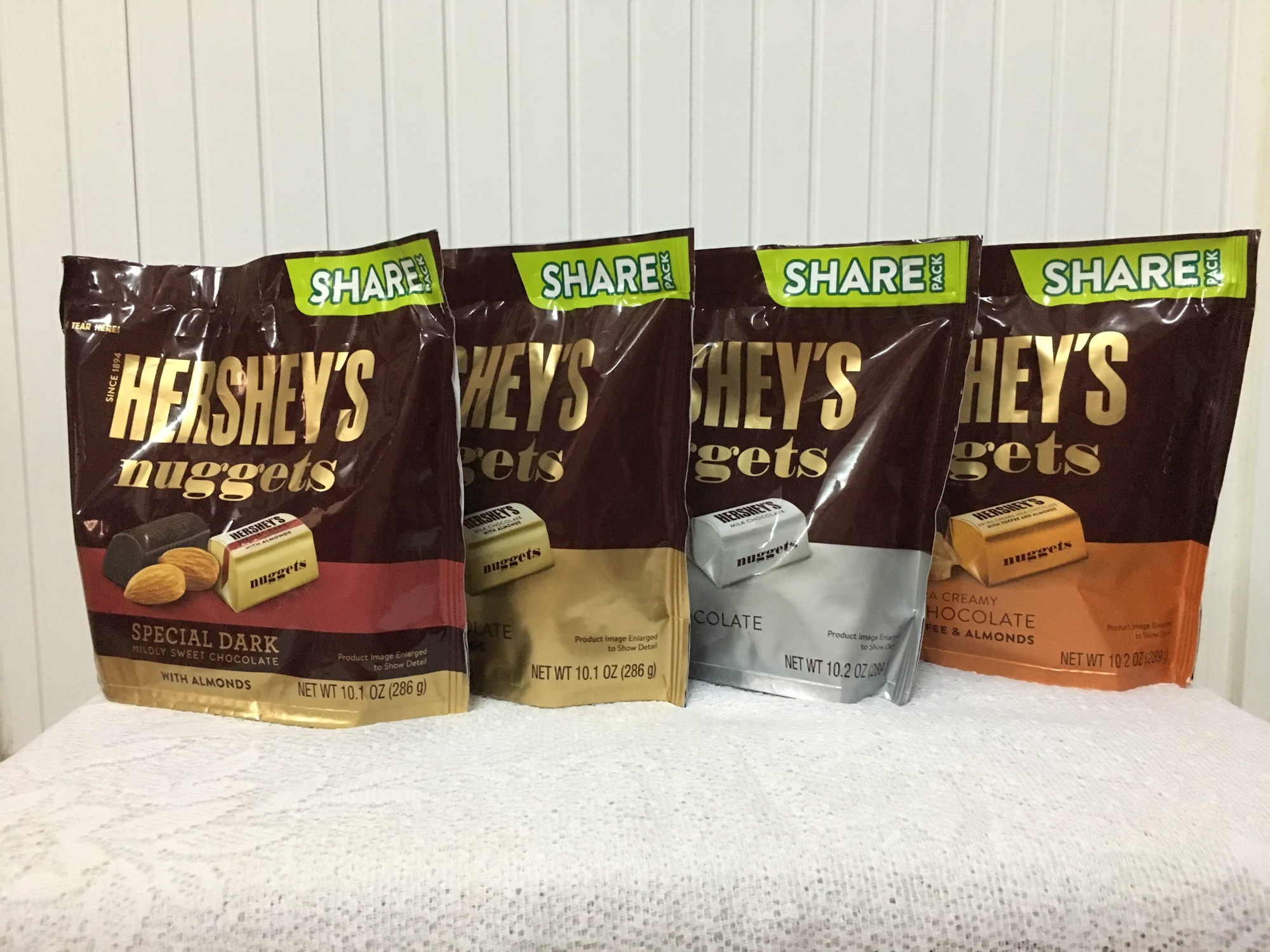 Sôcôla Hershey’s Nuggets đắng 289g Mỹ