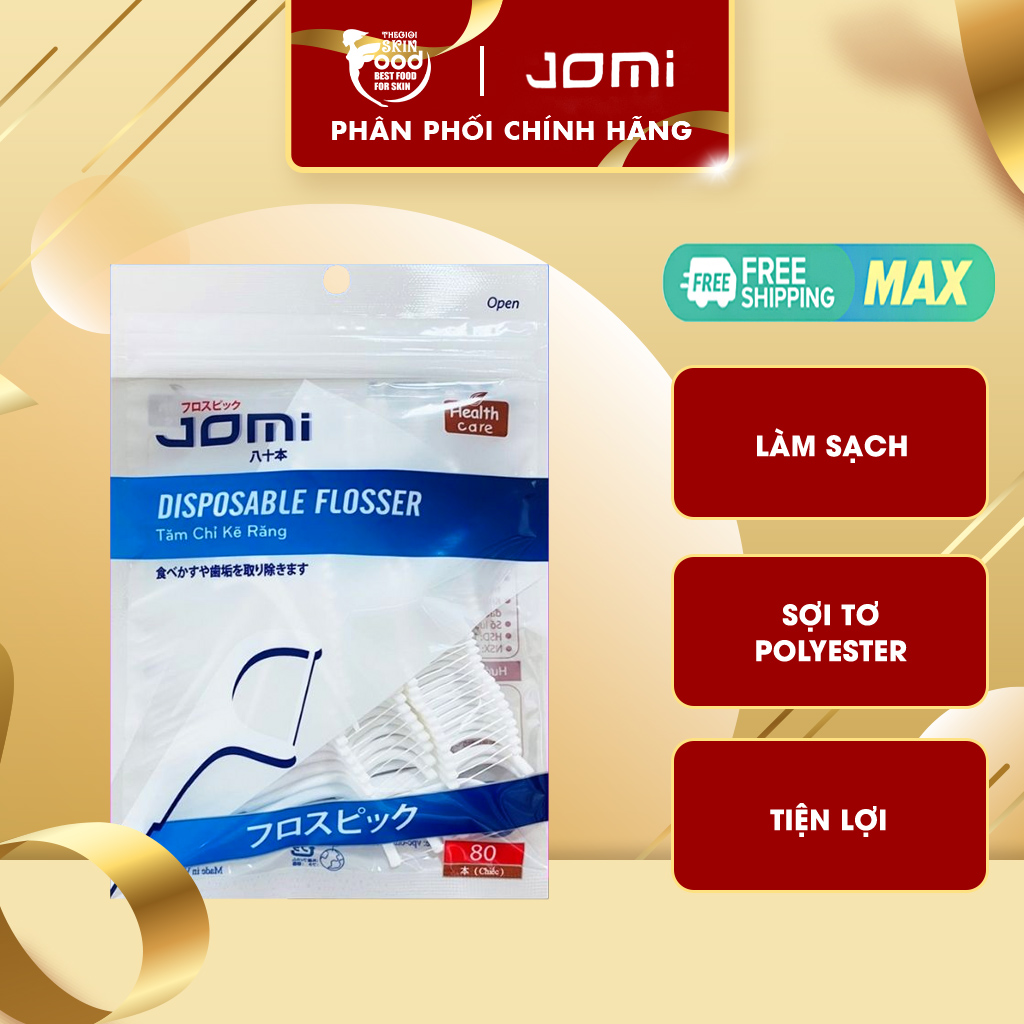 Tăm chỉ kẽ răng nhật bản jomi