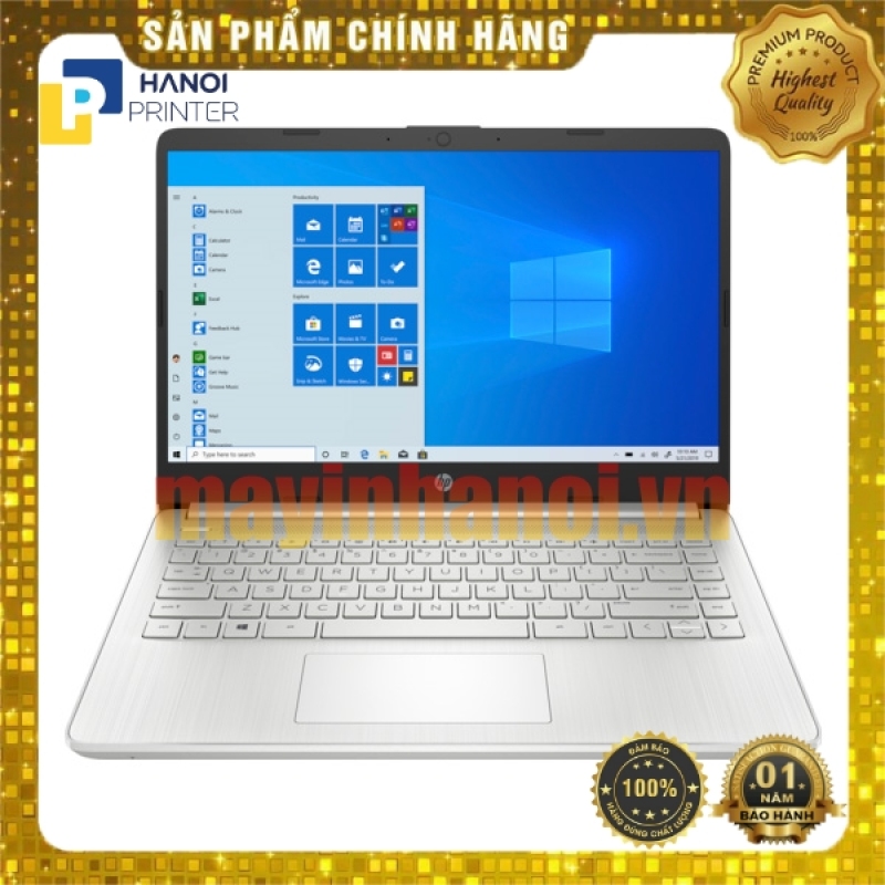 Laptop HP 14 DQ2055 i3-1115G4/4GB RAM/256GB SSD/14FHD/W/10/Silver bảo hành 12 tháng