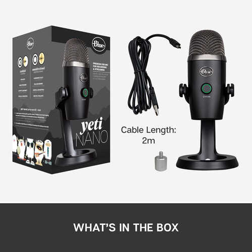 Mic thu âm Blue Yeti USB Microphone USB (0408)