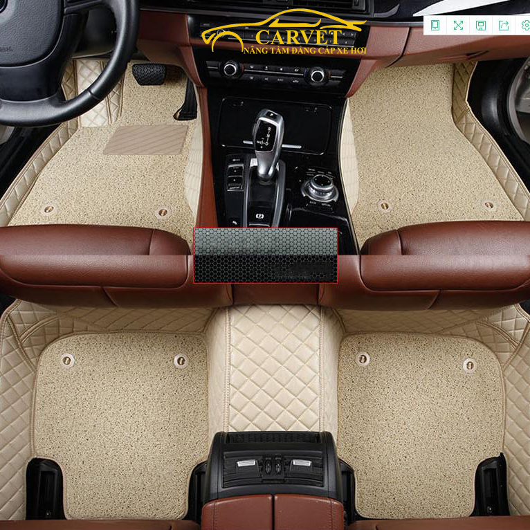 Carpet automotive leather carbon Mazda 2