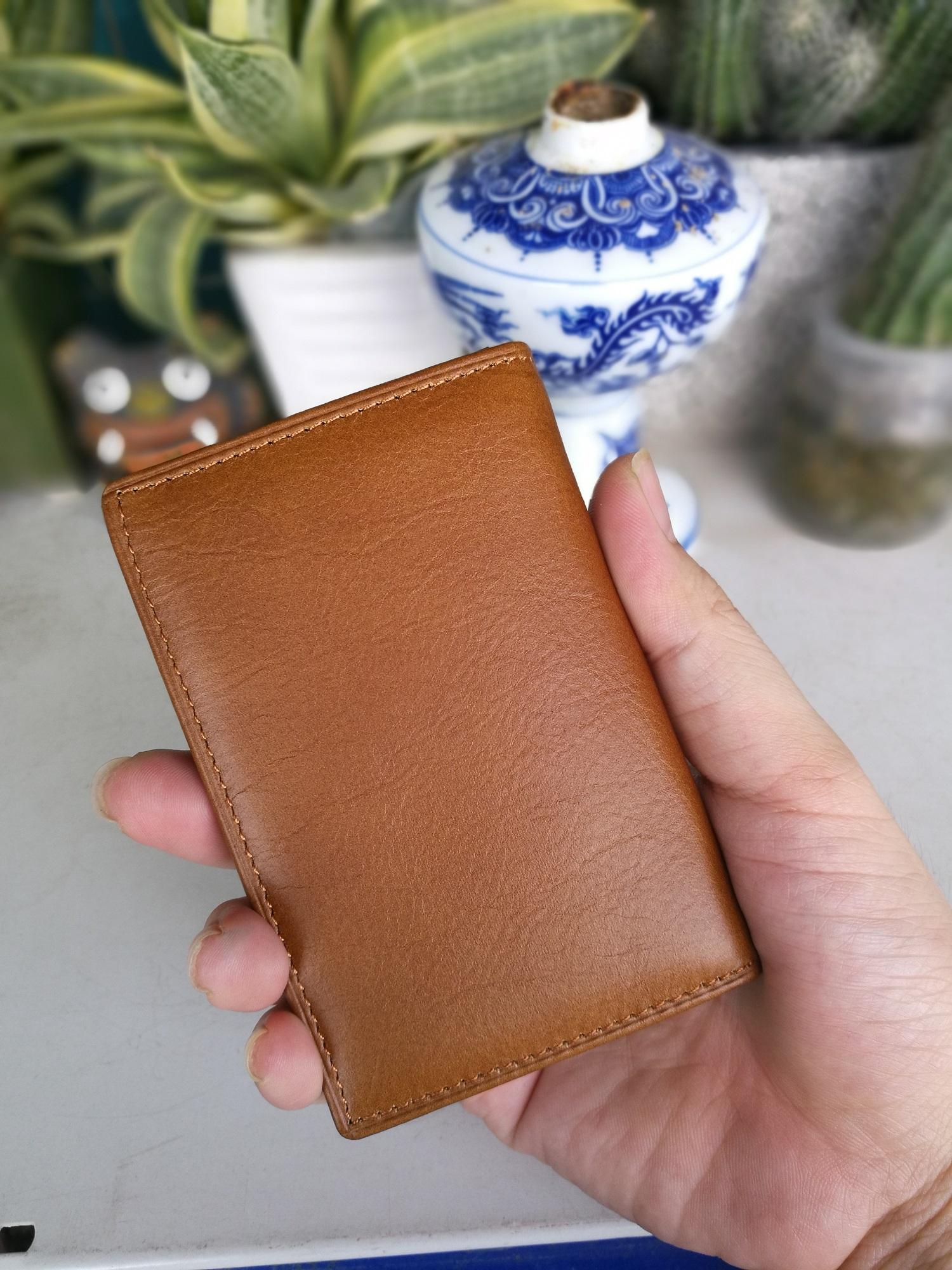 Ví mini - ví đựng thẻ - da bò cao cấp - VM02