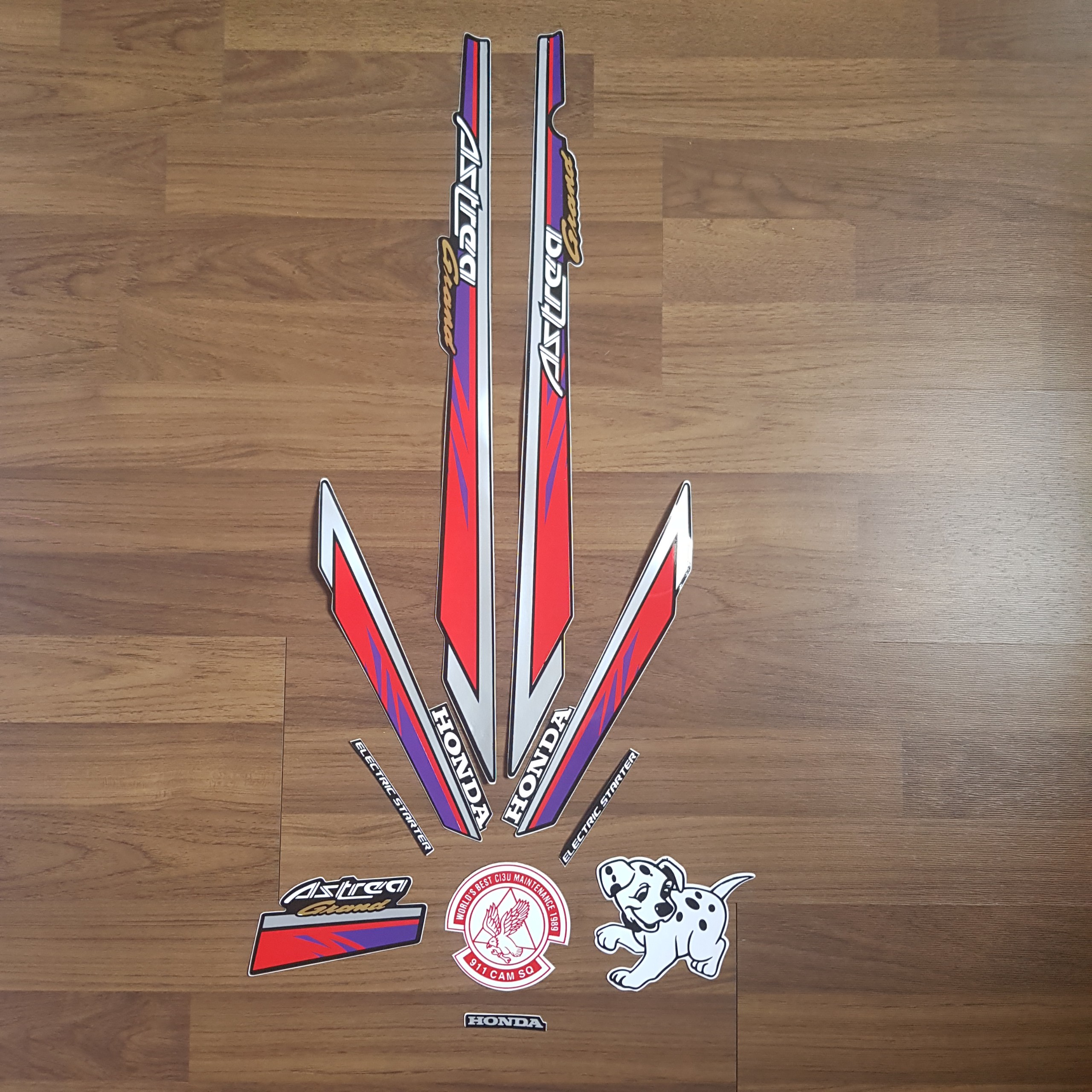 [HCM]BỘ TEM DÁN FULL XE NHƯ ZIN CHO HONDA DREAM LÙN ASTREA