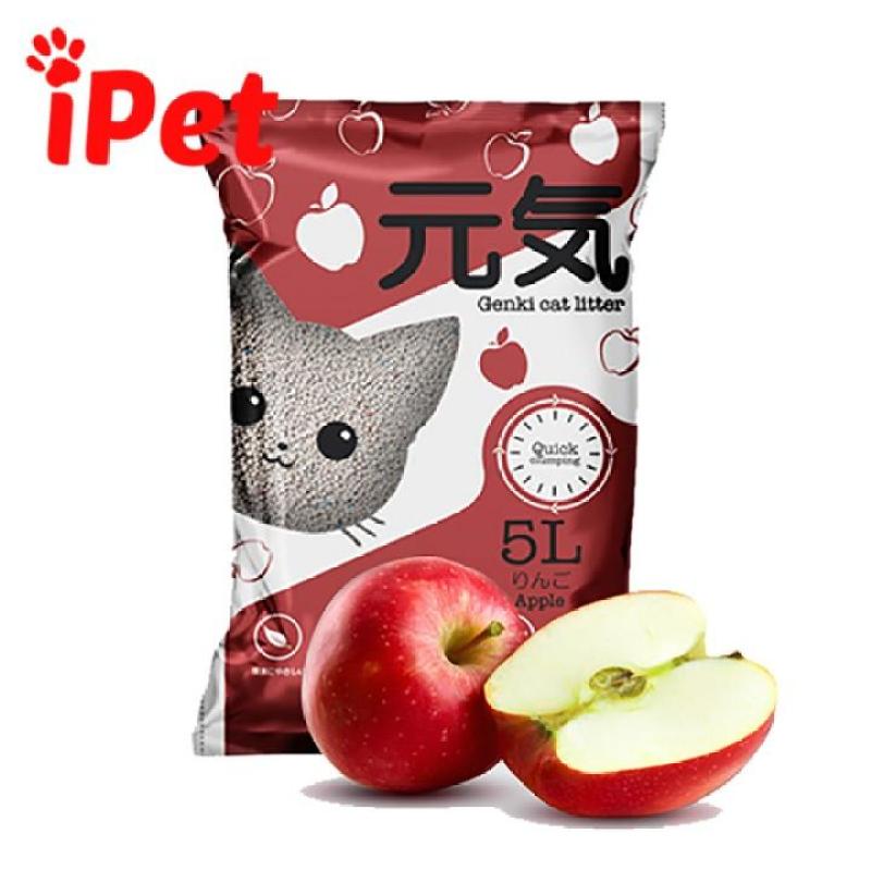 Cát Vệ Sinh Nhật Genki Cho Mèo - 5L - iPet Shop