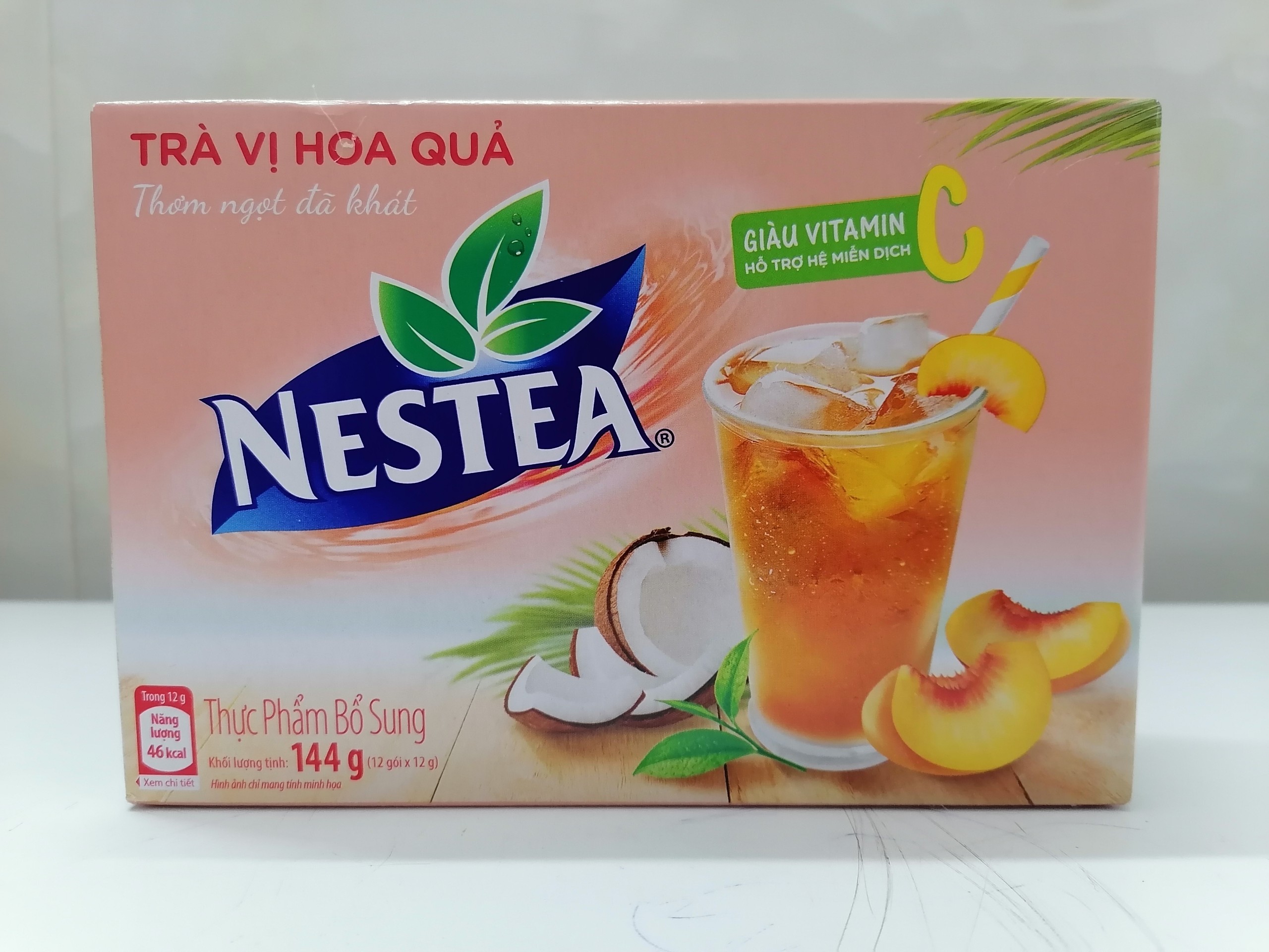 [Hộp 144g – HOA QUẢ] TRÀ HÒA TAN [VN] NESTEA Fruit Flavor Tea
