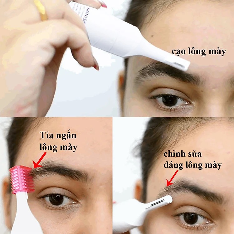 Máy cạo lông mày, lông vùng kín
