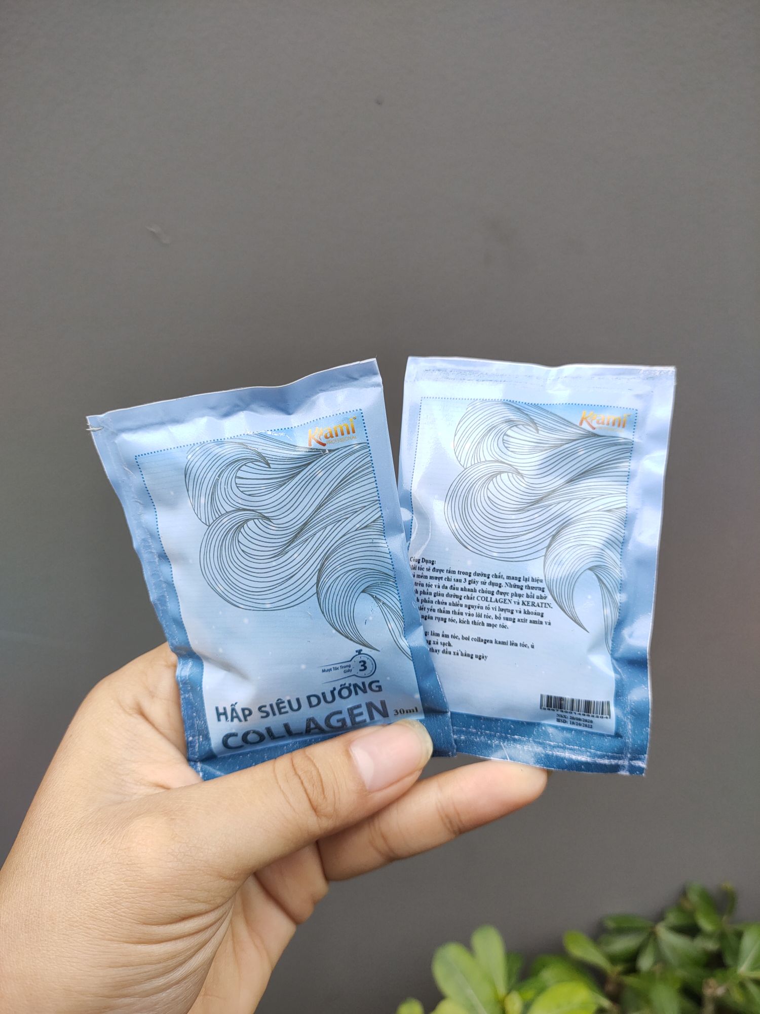 GÓI Ủ SIÊU DƯỠNG COLLAGEN KAMI 30ML