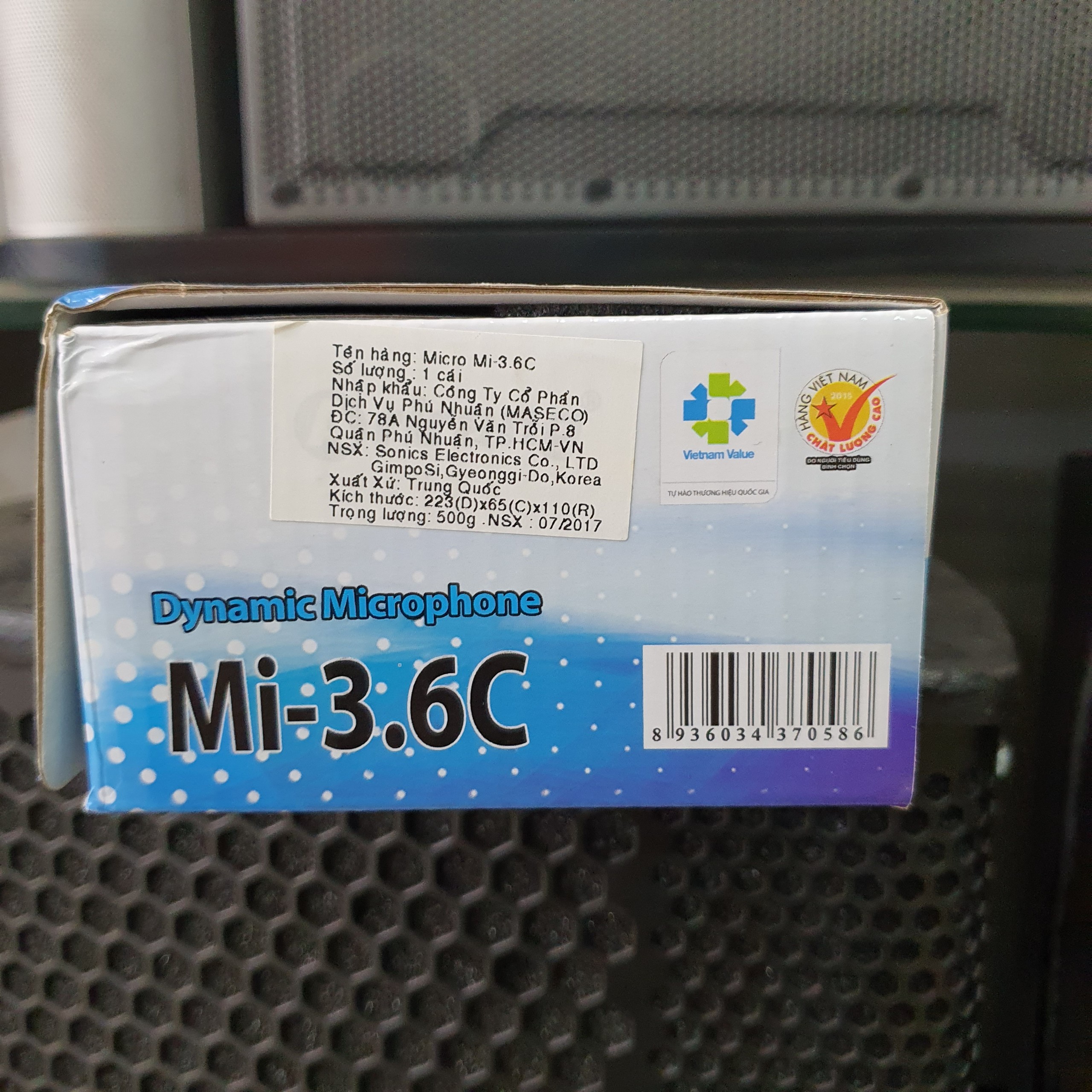 Micro có dây hiệu Arirang MI - 3.6 C