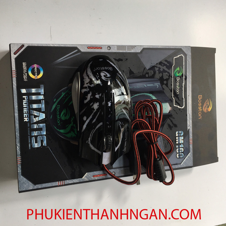 CHUỘT GAME BOSSTON GM100