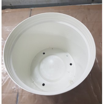 [HCM]COMBO 5 Chậu Nhựa Vân Gỗ Size 15cm x 13cm
