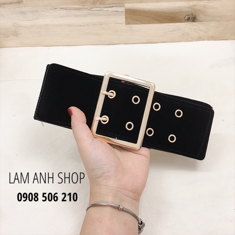 Dây Nịt Thun Bản Lớn 2 Kim