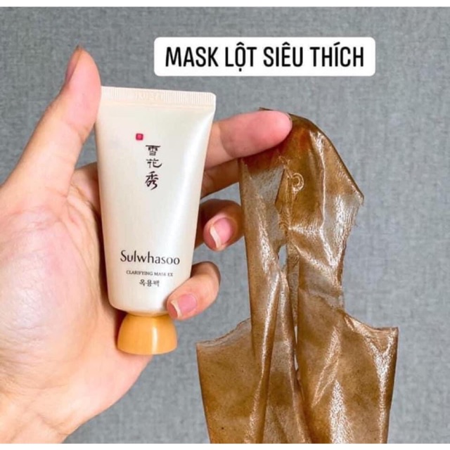 Mặt nạ lột mụn đầu đen mụn cám sulwhasoo 3 trong 1