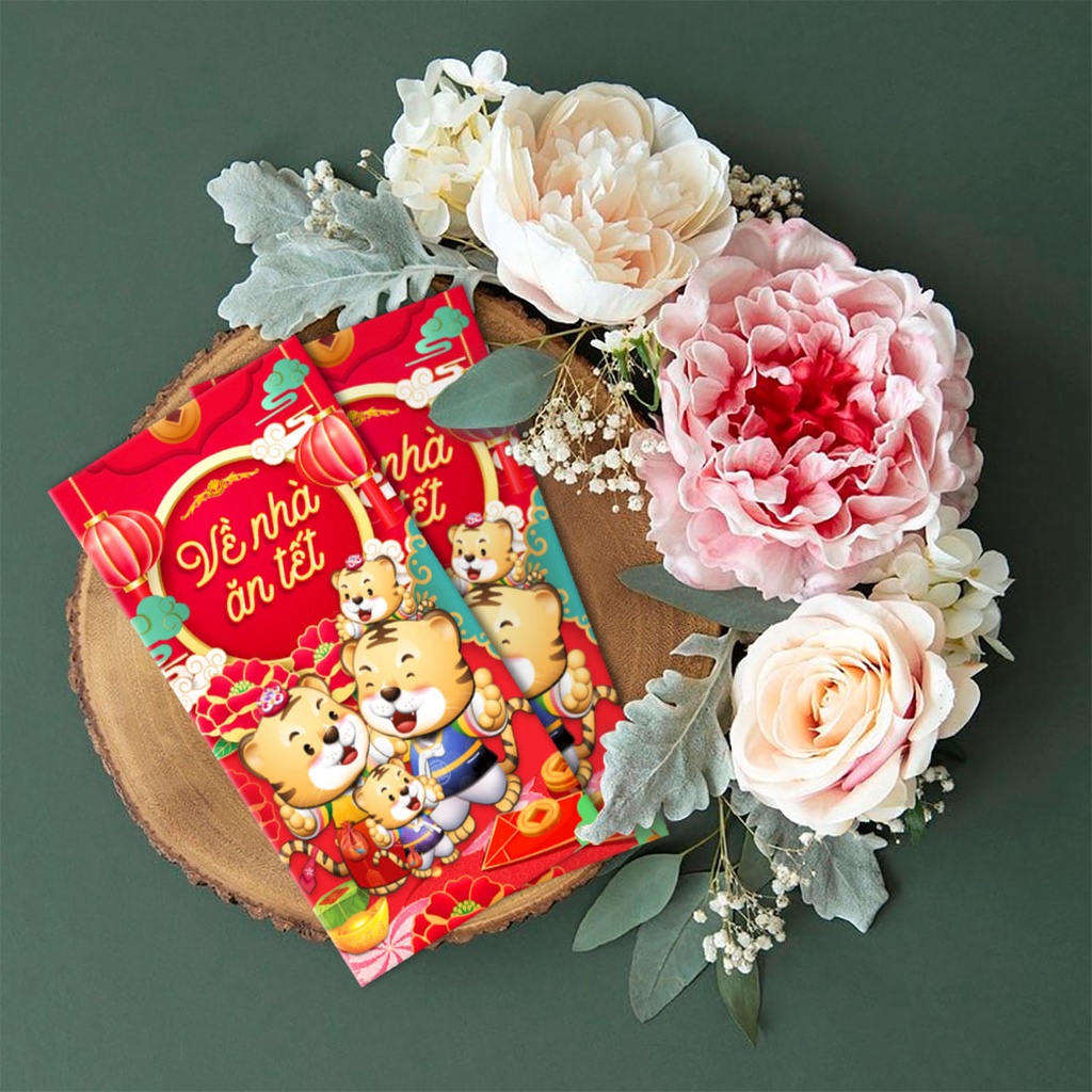 Combo 50 Bao Lì Xì Tết 2022 Mẫu Mới