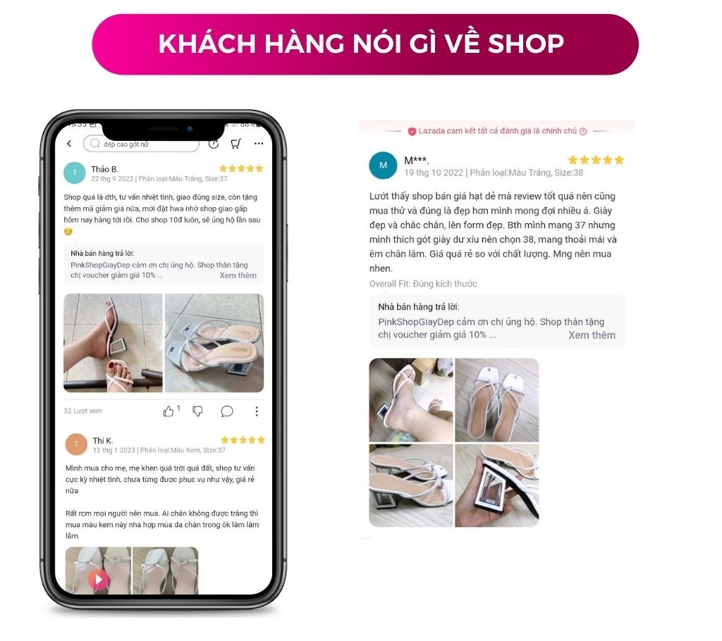 HOÀN TIỀN 15% - Dép cao gót nữ 7p PinkShopGiayDep gót vuông kiểu dáng đẹp độc đáo thời trang sang chảnh mẫu mới 2023 G7KV