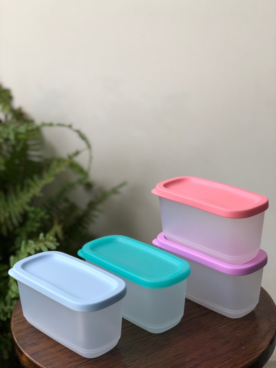 Bộ hộp Mini Rectangular 250ML set 4