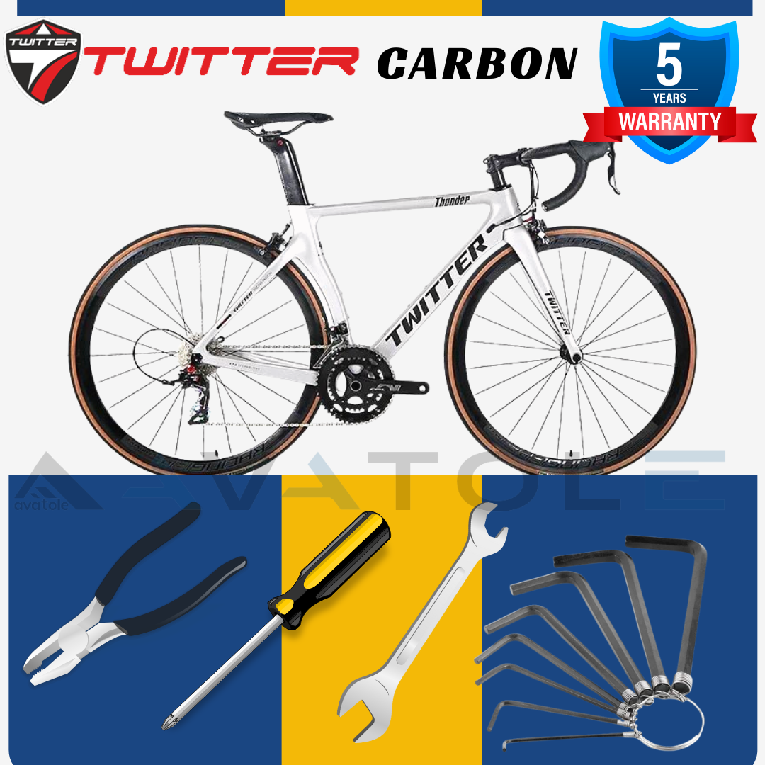 Xe đạp đua Twitter Thunder C 2021, Khung sườn Carbon size 46 48