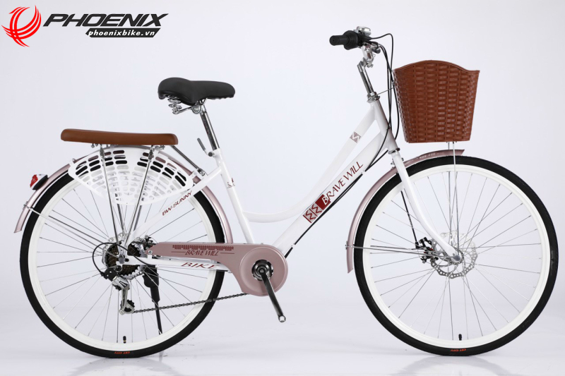 Mua [Phoenixbike.vn] Xe đạp Bravewill SUNNY khung thép cho nữ 26inch