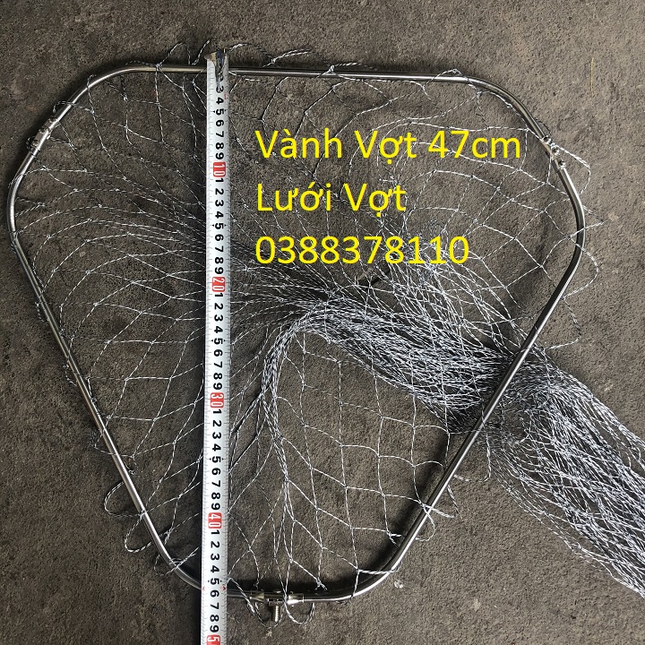 Vợt Cá Inox Loại Cứng Cao Cấp