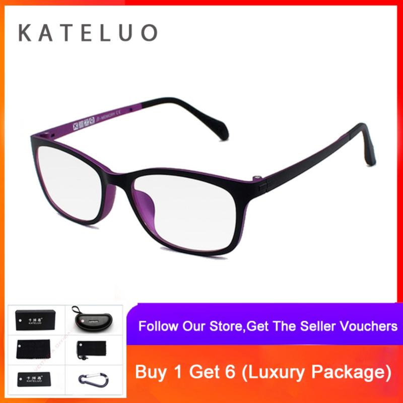 Giá bán KATELUO  Mắt kính máy tính chống tia laser chống mỏi mắt kính chống tia cực tím Gọng kính mắt oculos 13031