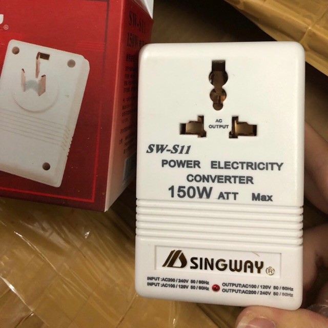 Biến thế đổi điện 2 chiều 220v ra 110v và từ 110v ra 220v - 150w