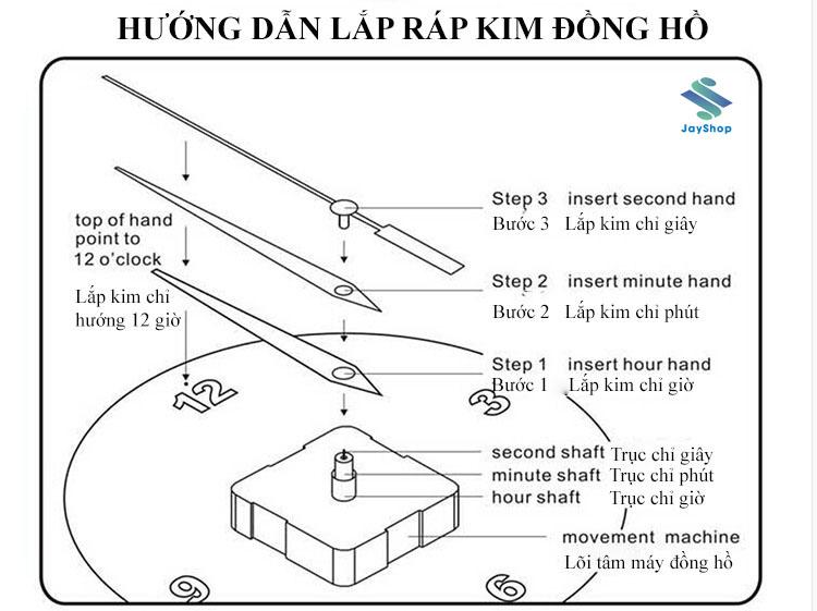 Đồng hồ dán tường DIY hình Yoga( tặng kèm pin AA)