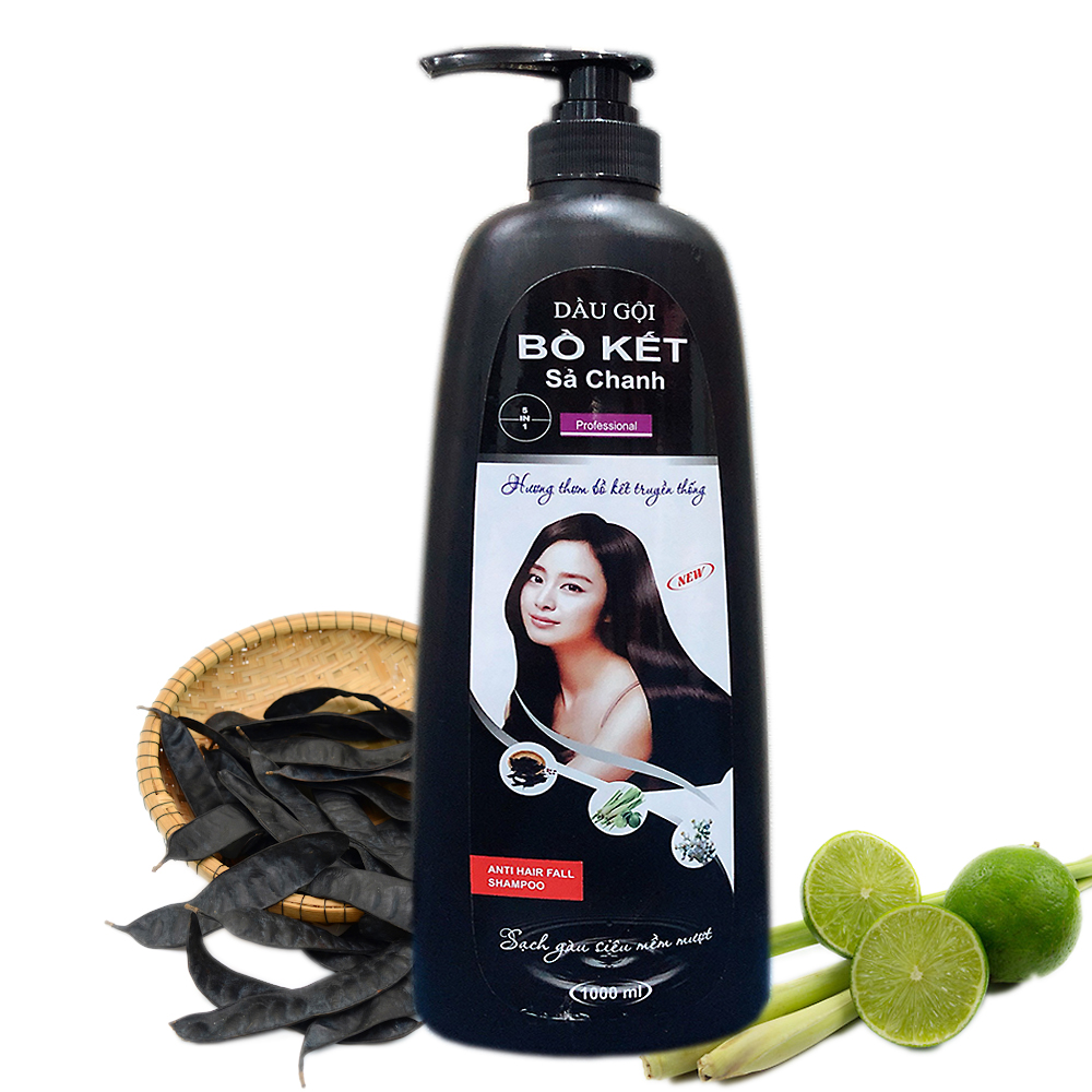 01 chai dầu gội bồ kết sả chanh,
