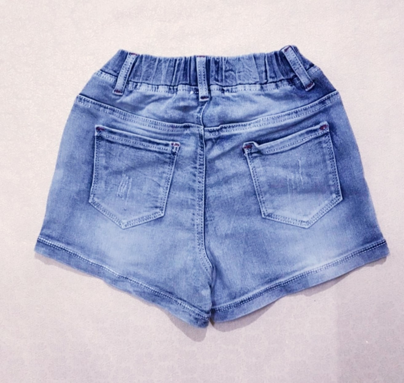 Quần short jean cho bé gái size đại
