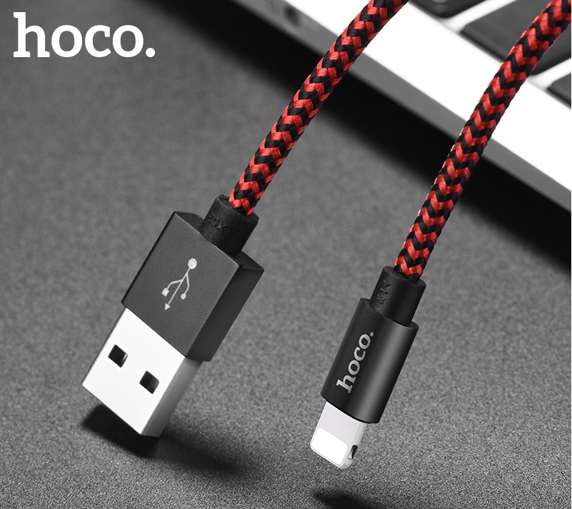 Cáp Sạc Nhanh Lighning Hoco X14Max Cho Iphone/Ipad - BH 12 Tháng