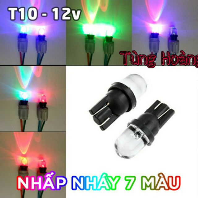 Đèn hậu nháy liên tục stop f1 xe máy đuôi led 33 tim nhiều màu wave sirius dream exciter .... giá rẻ loại tốt