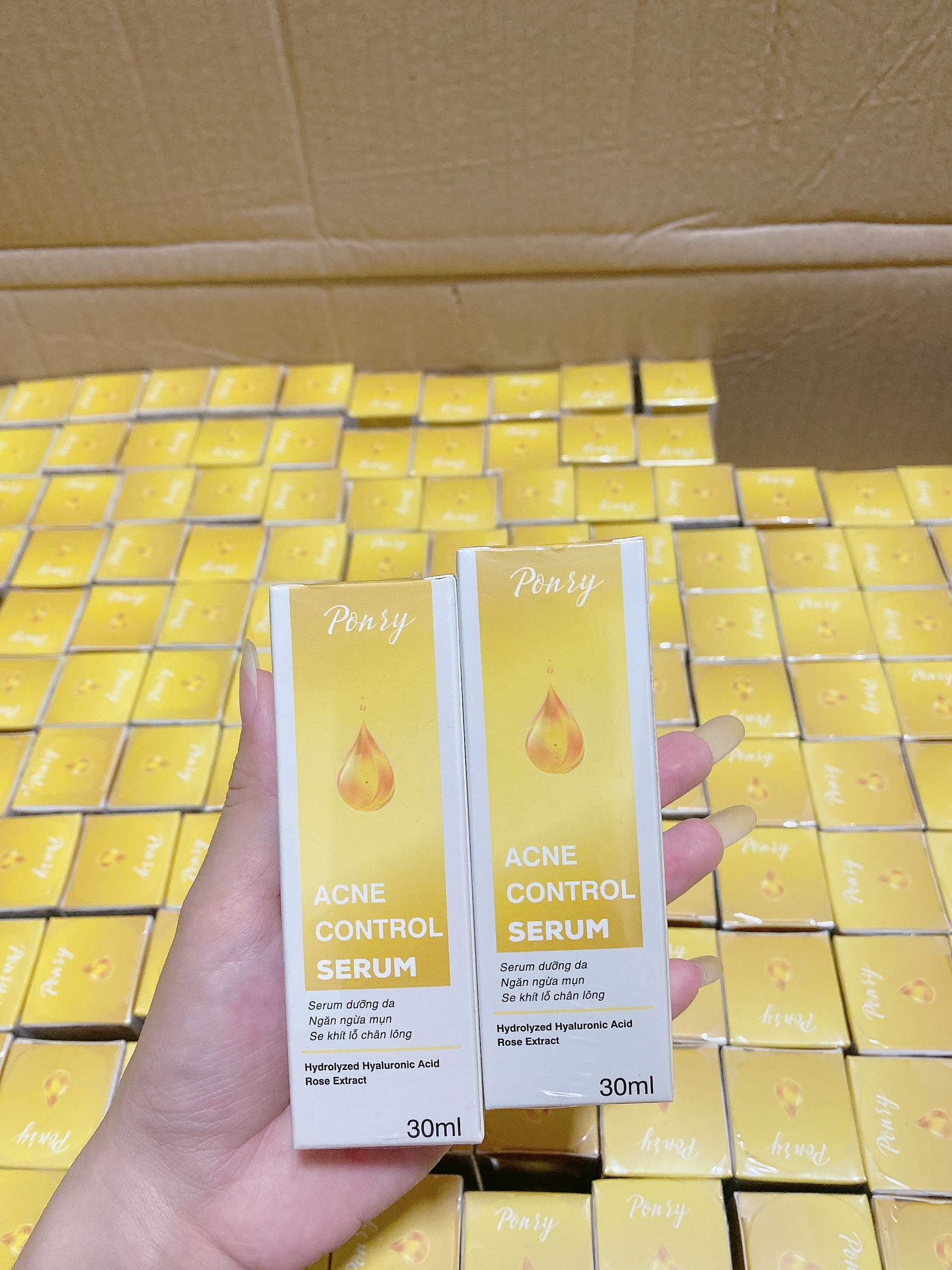 Serum Ponry dưỡng ẩm, phục hồi da mẫu mới 30ml (Chính hãng kèm quà tặng)