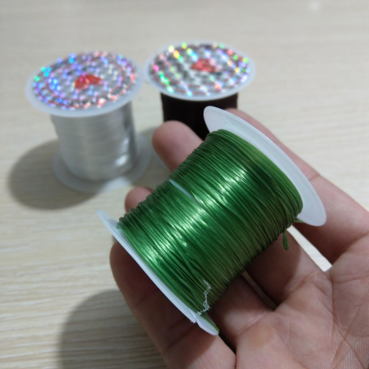 [HCM]Combo 3 cuộn dây thun sỏ hạt làm vòng