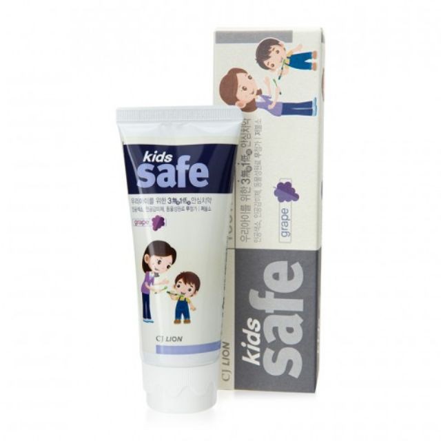 [Kèm quà tặng]Kem Đánh Răng Trẻ Em Hàn Quốc Kids Safe